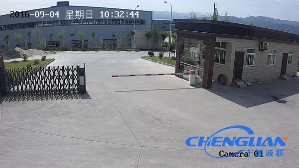  湖北鑫越海汽車(chē)零部件有限公司視頻監控系統 01